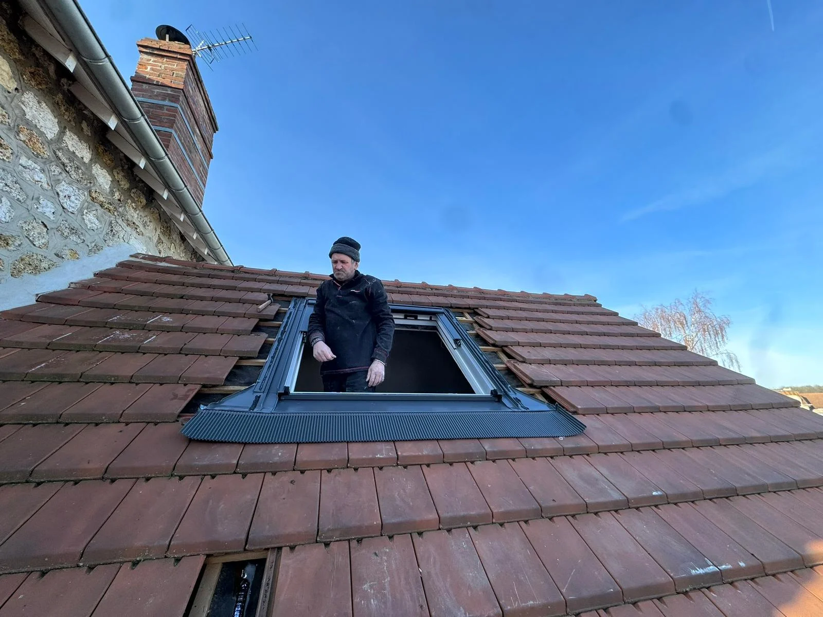 Pose Velux Hornberger Toiture Rouen